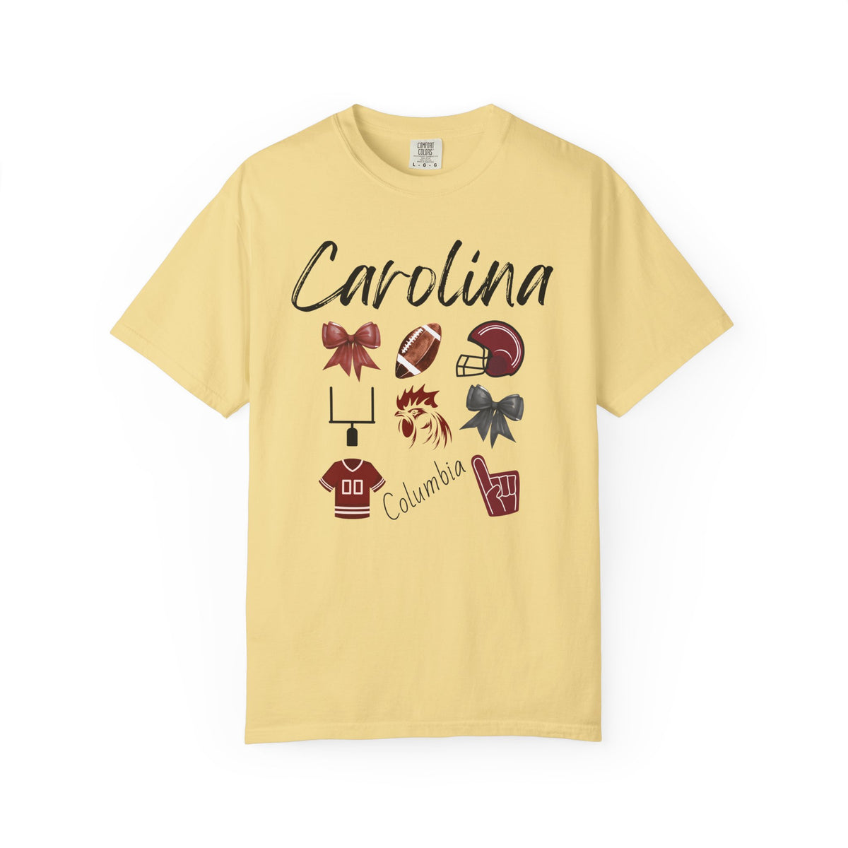 South Carolina Football Shirt | Gifts For Her | Gamecock Apparel | Garnet and Black | Gameday Apparel | Tailgate Party | Columbia | College