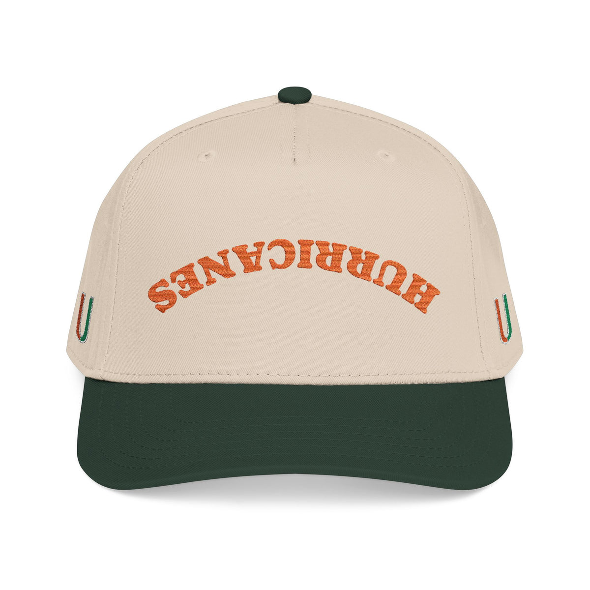 Miami Hurricanes Football Inspired Hat | Gameday Apparel | Graduation | Alumni | Tailgate Party | Gift for Him | Sports Fan | College