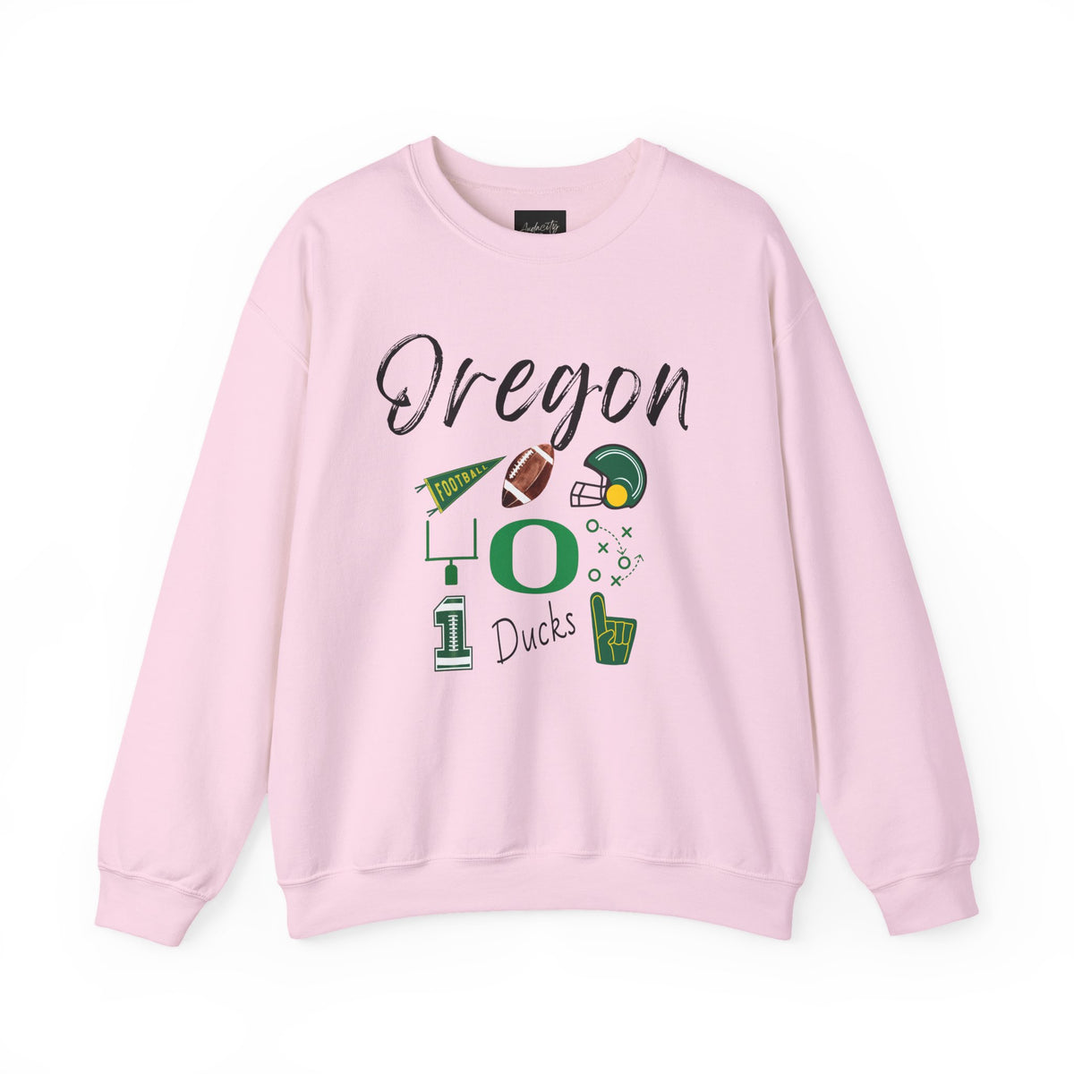 Oregon Football Sweatshirt | Gift | Eugene | Tailgate Party | College Football | Ducks Football Fan | Gameday Apparel | Autzen Stadium