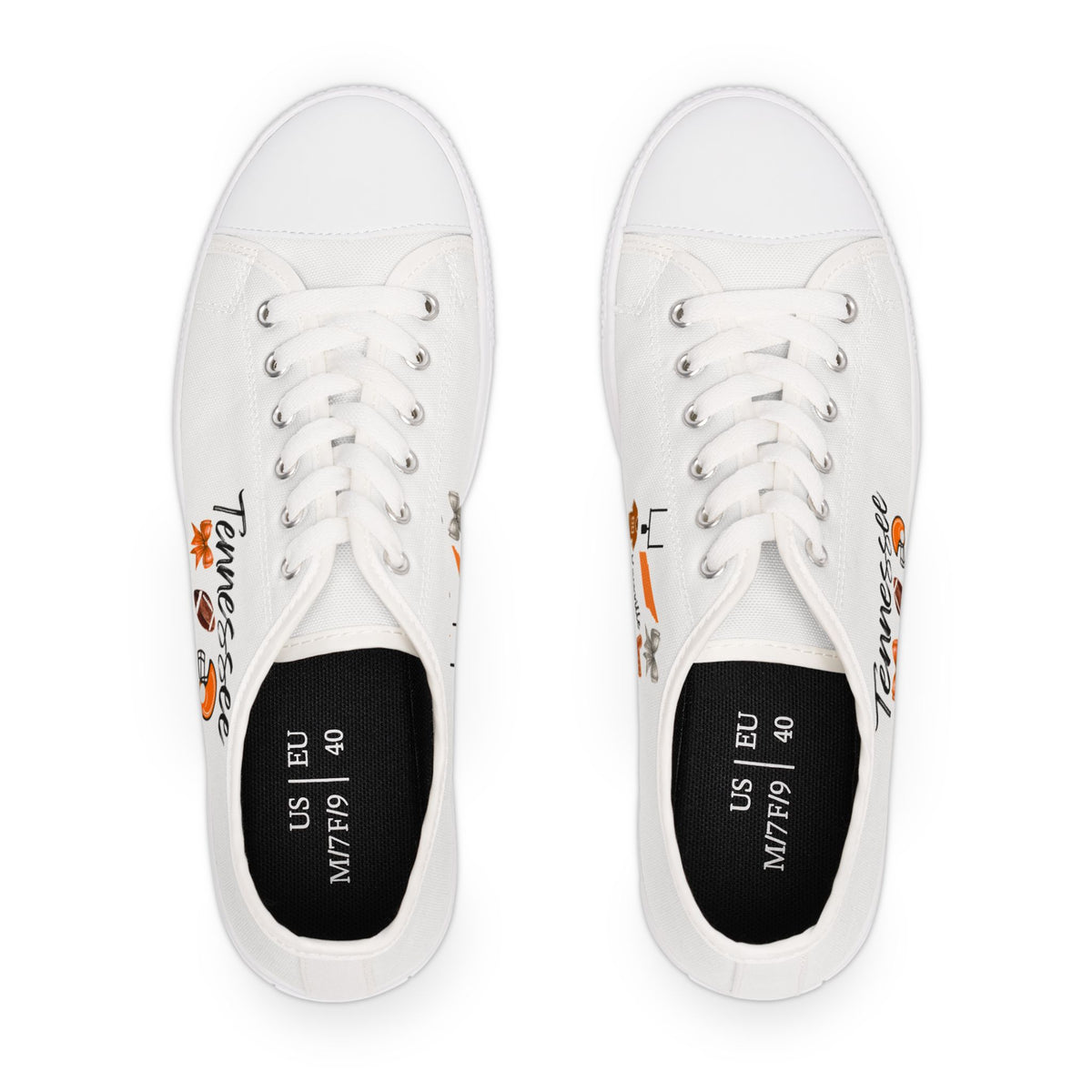 Tennessee Gameday Shoes | Tailgate gear| Vols | Knoxville | Football Fan | Gameday outfit | College Football | Tennessee Football Sneakers