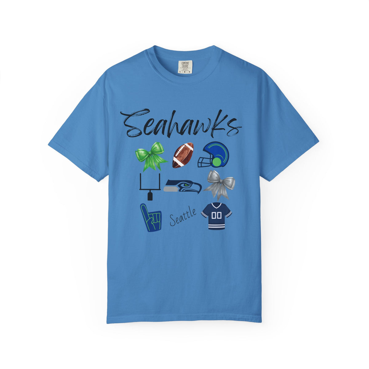 Seahawks Football Shirt | Gift | NFL Football | Gameday Shirt | NFL apparel | Tailgate Party | Matching Shirts | Superbowl | Seattle