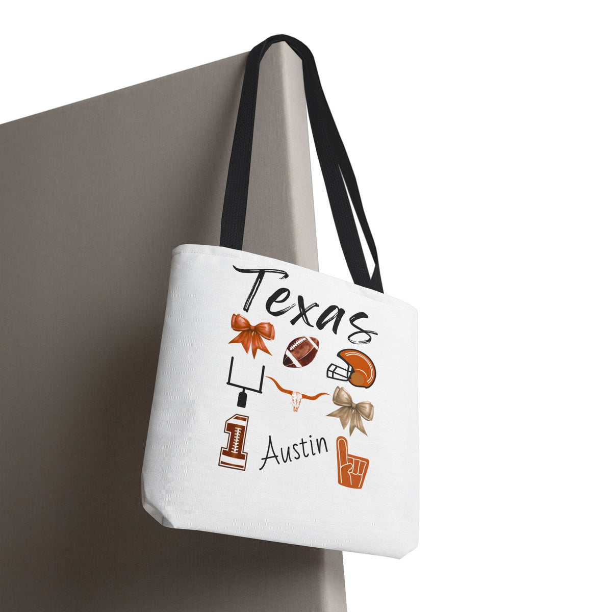 Texas Bow Tote Bag | Gameday Bag | Boat Bag | Boat and Tote | Gift Bag | Gifts for her | Texas Football | College | Tailgate decor| Austin