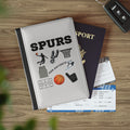 San Antonio Spurs Inspired Basketball Passport Cover | Texas | Wemby Apparel |  NBA | Travel Accessory | Airport | Fan Gift | Fathers Day