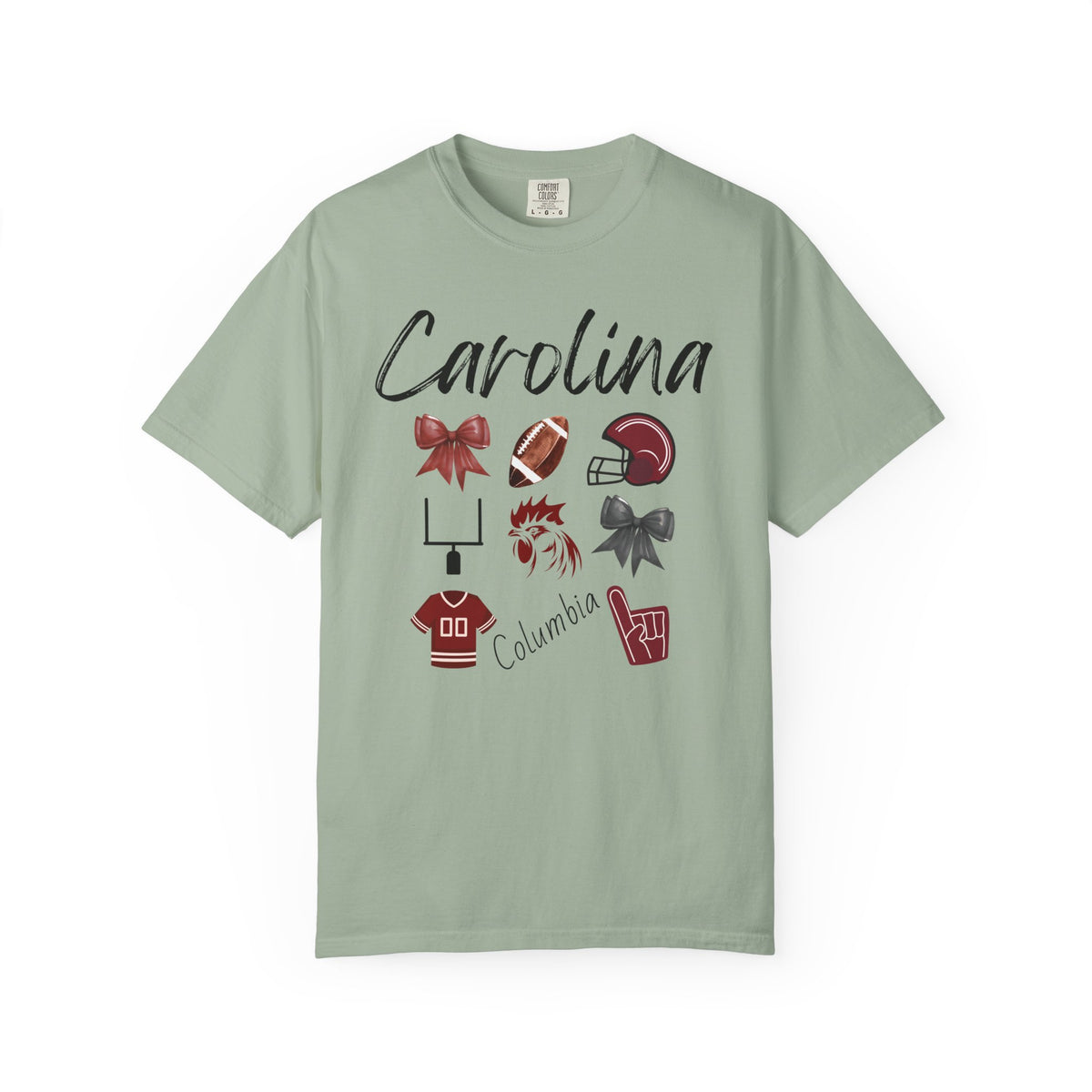 South Carolina Football Shirt | Gifts For Her | Gamecock Apparel | Garnet and Black | Gameday Apparel | Tailgate Party | Columbia | College