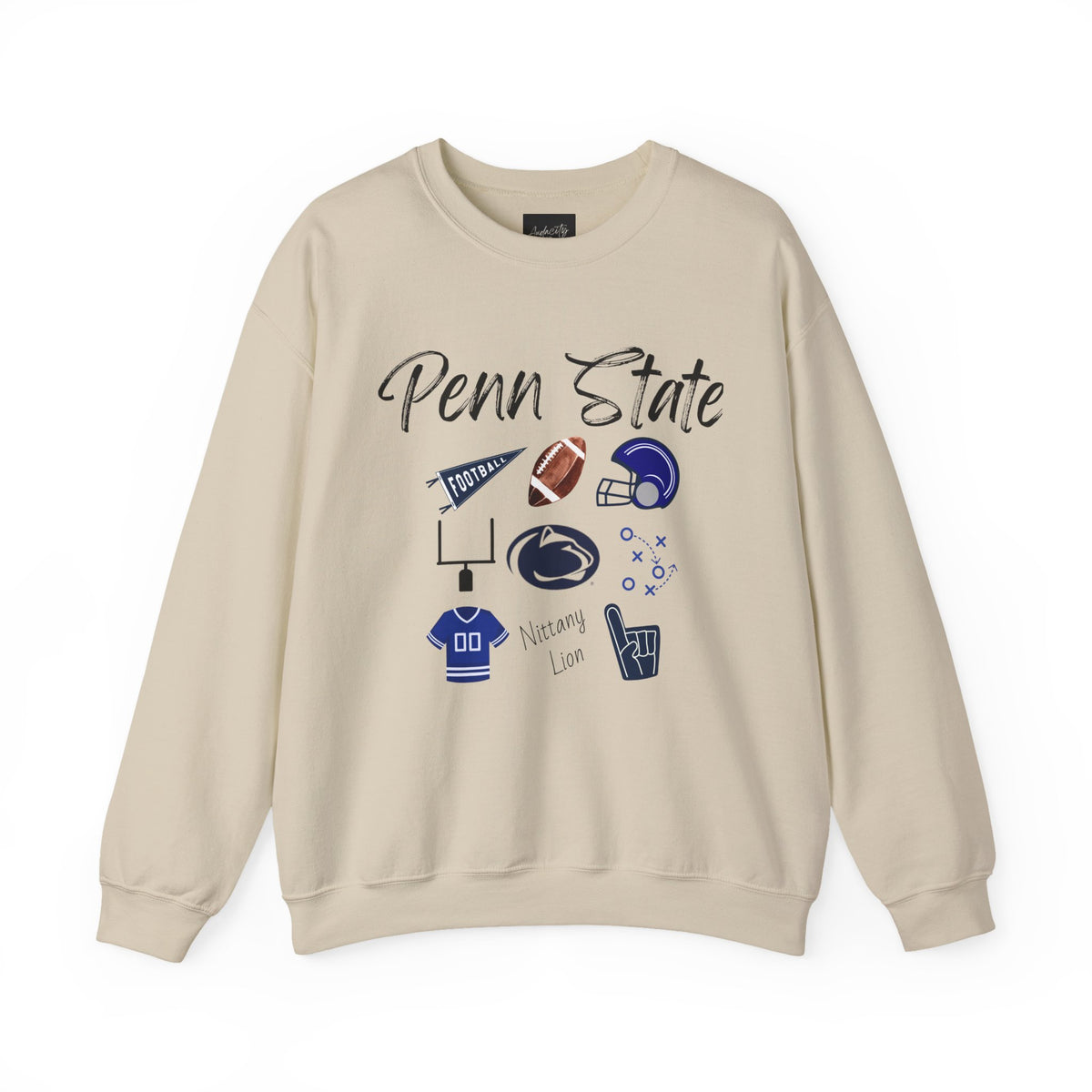 Penn Football Sweatshirt | Gift | Nittany Lion Football Fan | Tailgate Party | College Football | State Football | Gameday Apparel |