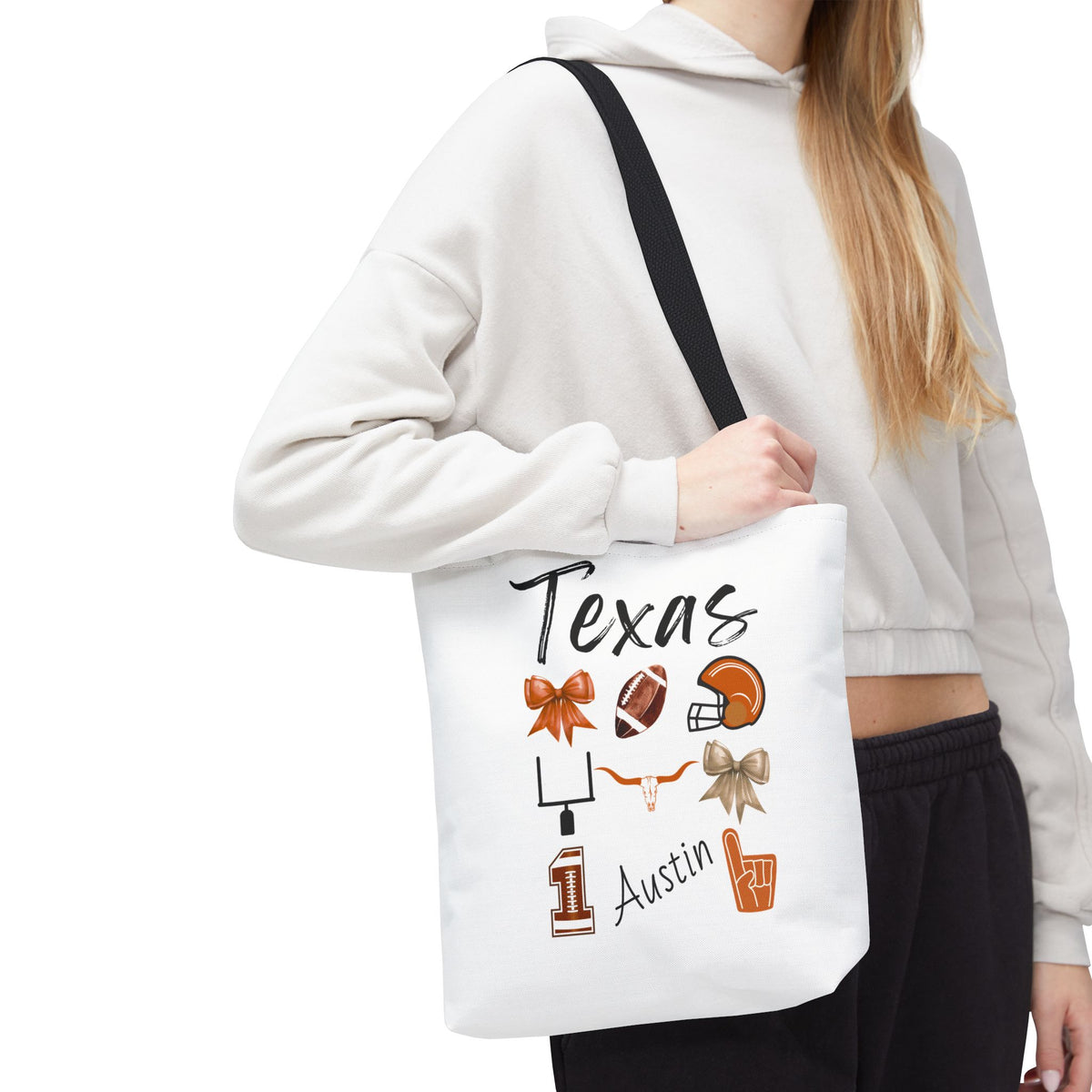 Texas Bow Tote Bag | Gameday Bag | Boat Bag | Boat and Tote | Gift Bag | Gifts for her | Texas Football | College | Tailgate decor| Austin