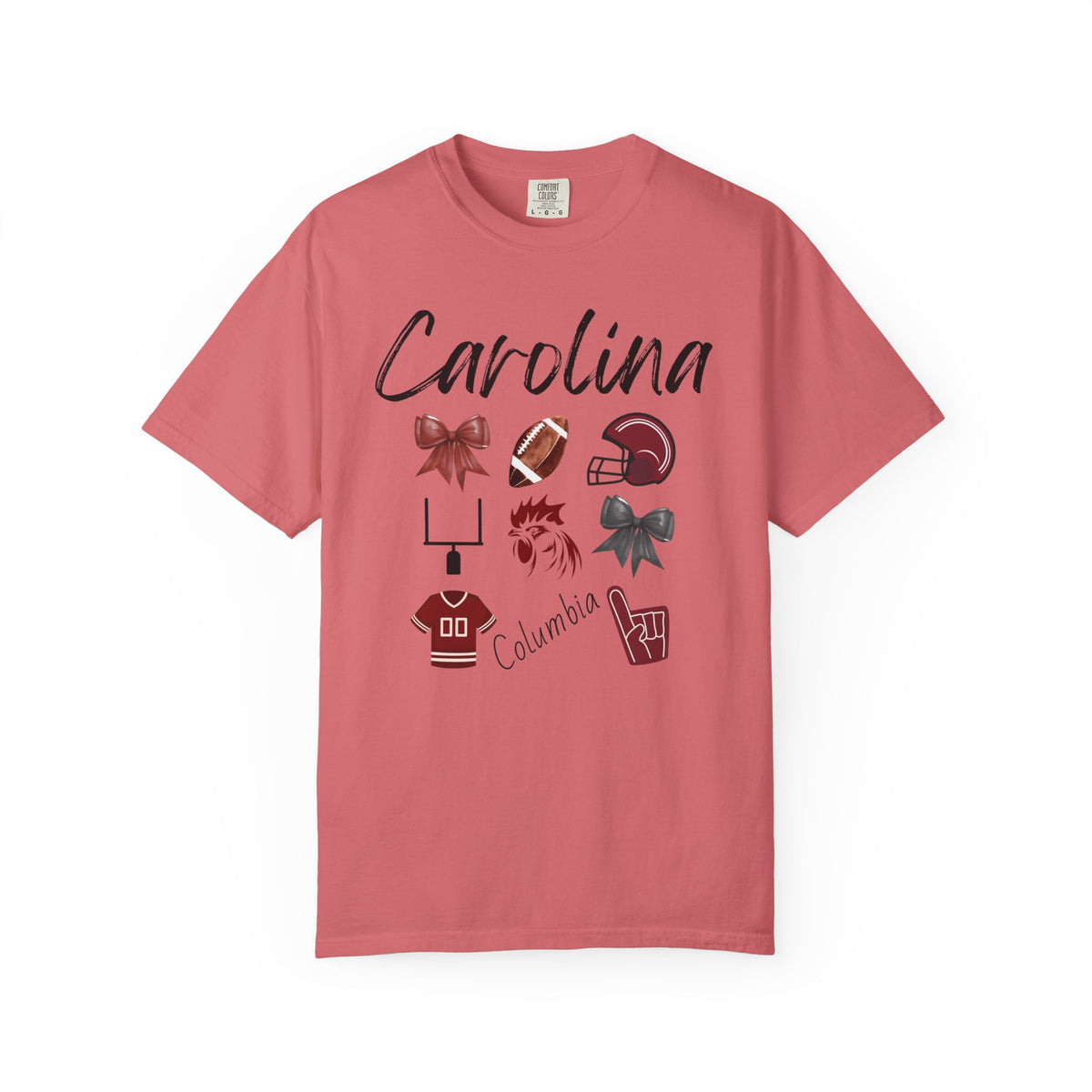 South Carolina Football Shirt | Gifts For Her | Gamecock Apparel | Garnet and Black | Gameday Apparel | Tailgate Party | Columbia | College