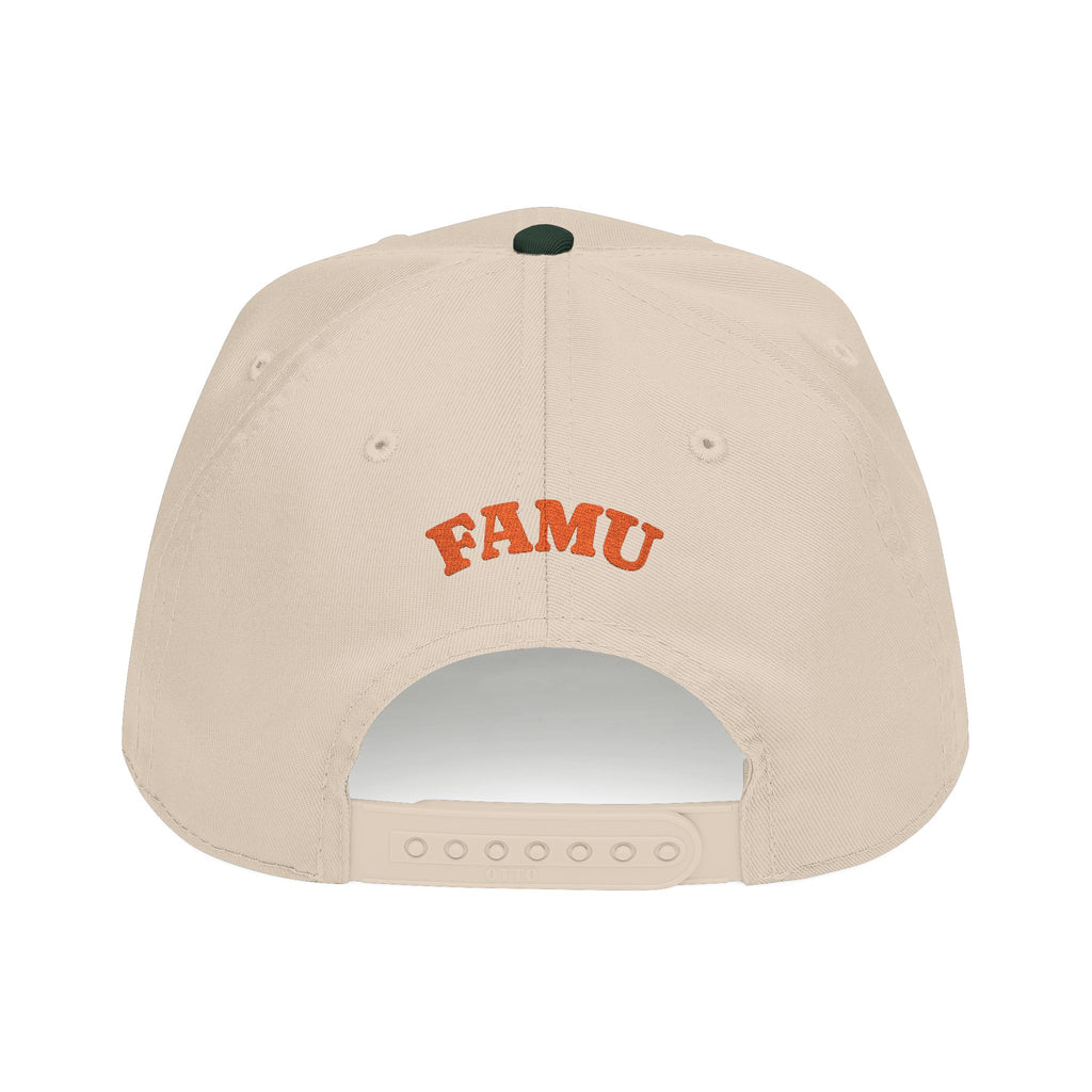 FAMU Rattlers | Homecoming | HBCU | Sorority Gift | Graduation | Alumni | Tailgate Party | Gift for Him | Sports Fan | Snapback | Fitted Cap