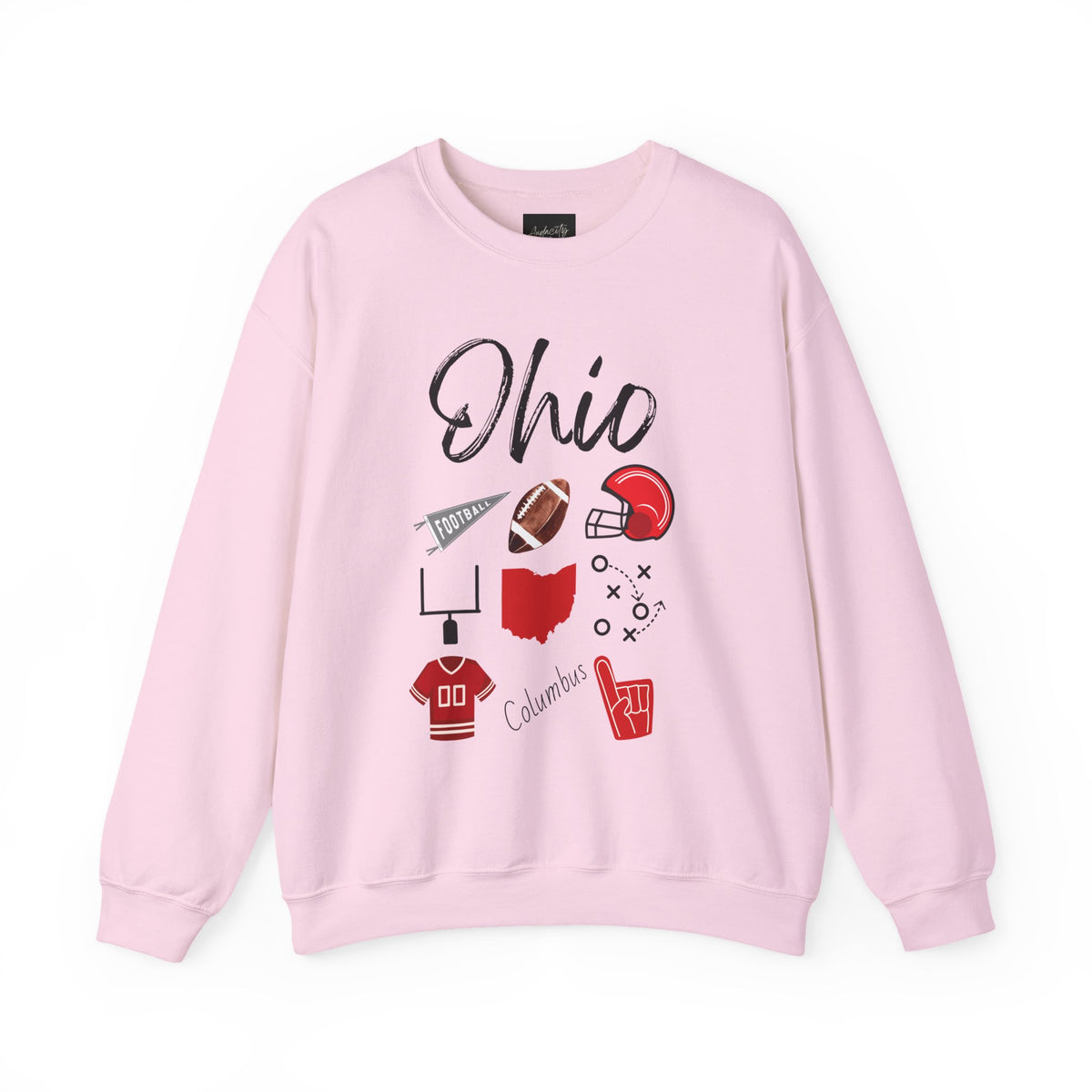 Ohio Football Sweatshirt | Buckeye | Gift | Columbus | College Football | Gameday Apparel | Tailgate Party | Game Day shirt | Ohio Fan