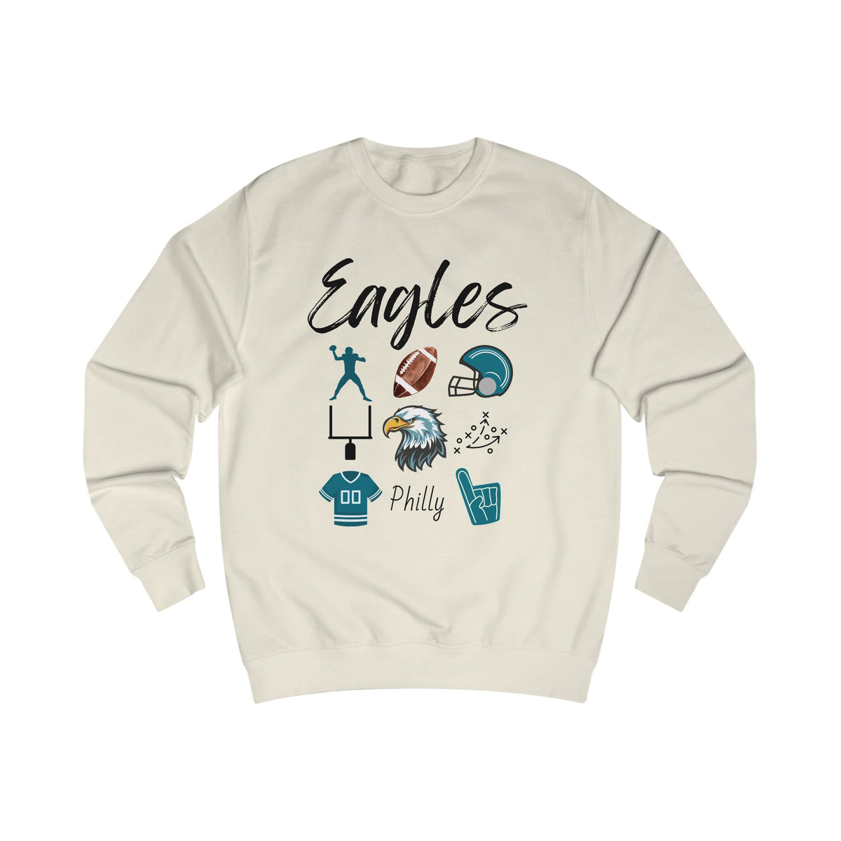 Eagles Football | Philadelphia | NFL Gameday | Tailgate Party | College gameday apparel | Sweatshirt | Football Fan | Christmas Gift