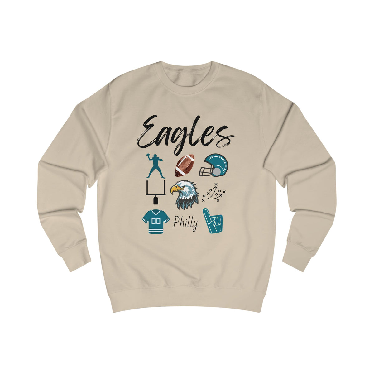 Eagles Football | Philadelphia | NFL Gameday | Tailgate Party | College gameday apparel | Sweatshirt | Football Fan | Christmas Gift