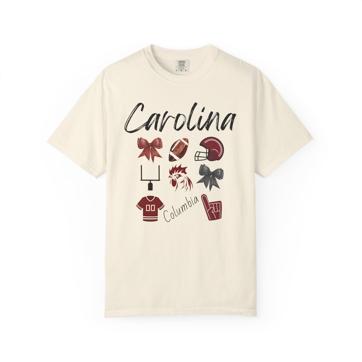 South Carolina Football Shirt | Gifts For Her | Gamecock Apparel | Garnet and Black | Gameday Apparel | Tailgate Party | Columbia | College