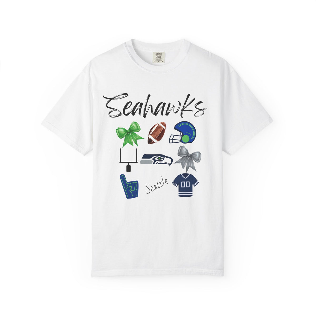 Seahawks Football Shirt | Gift | NFL Football | Gameday Shirt | NFL apparel | Tailgate Party | Matching Shirts | Superbowl | Seattle