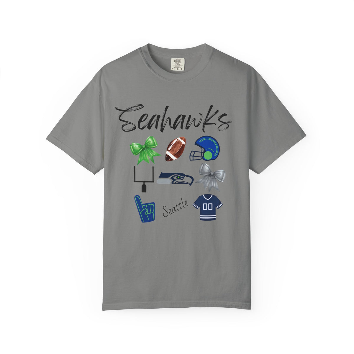 Seahawks Football Shirt | Gift | NFL Football | Gameday Shirt | NFL apparel | Tailgate Party | Matching Shirts | Superbowl | Seattle