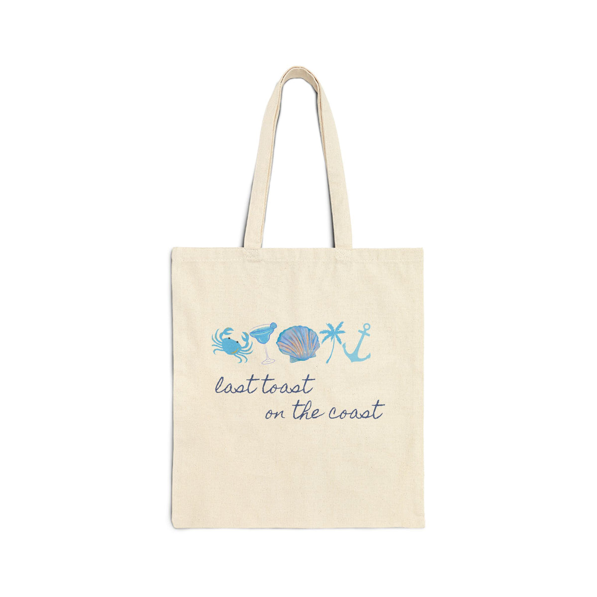 Matching Coastal Canvas Tote bag | Beach Bachelorette | Boat Tote | Lake Bag | Summer | Pool | Bridesmaid Gift | Bridal | Personalized