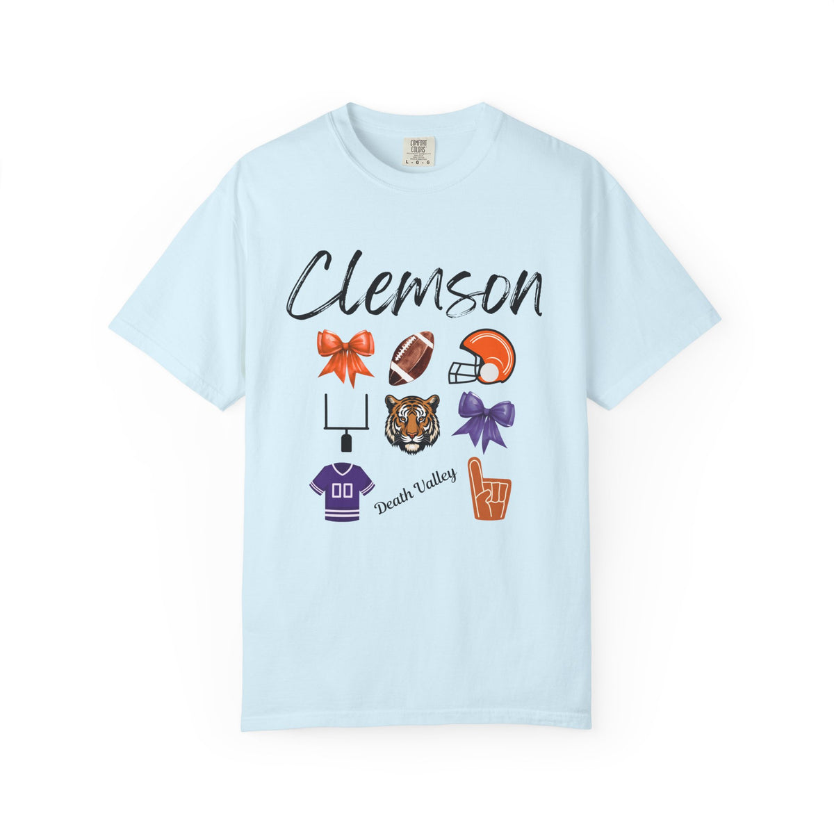 Clemson Inspired Shirt | Gifts For Her | Tigers Football Fan | South Carolina | Purple and Orange | Gameday Tee | Tailgate Party | College