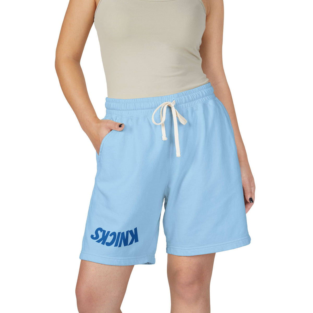 New York Knicks Basketball Unisex Fleece Sweat Shorts | Sports Fan | NBA Apparel | Gameday | Loungewear | Gift for Him | Her | Team Merch
