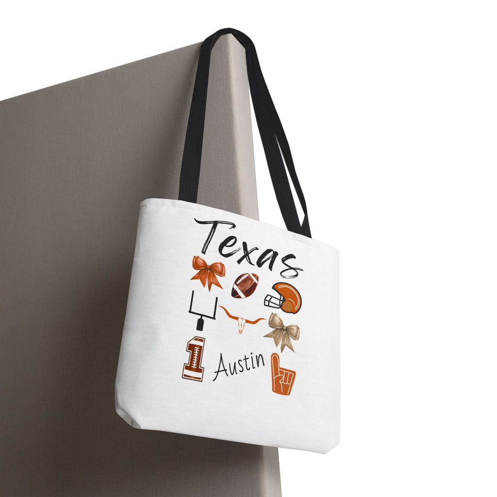 Texas Bow Tote Bag | Gameday Bag | Boat Bag | Boat and Tote | Gift Bag | Gifts for her | Texas Football | College | Tailgate decor| Austin