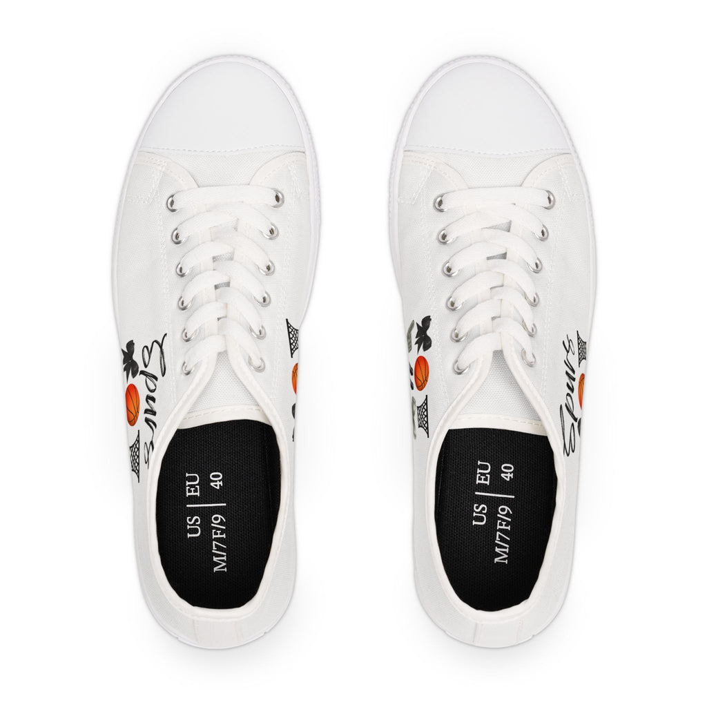 San Antonio Spurs Gameday Shoes | Basketball | NBA Apparel | Matching Shoes | Gift for her | Fan | Canvas Sneakers | Texas | Wemby Merch