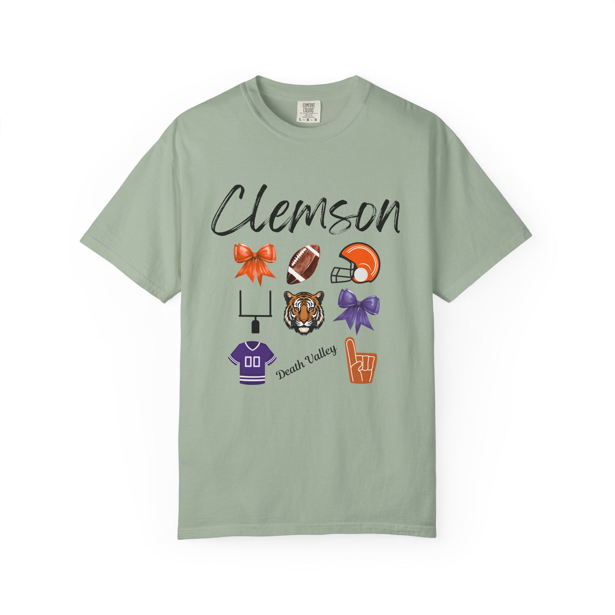 Clemson Inspired Shirt | Gifts For Her | Tigers Football Fan | South Carolina | Purple and Orange | Gameday Tee | Tailgate Party | College