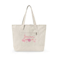 Canvas Tote | Zipper | Boat | Pool Essentials | Bachelorette | Coastal | Summer | Lake Day | Bridesmaid | Gift for Her