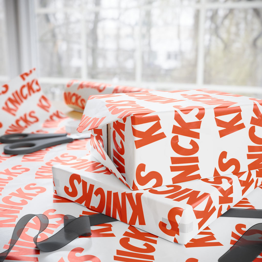 New York Knicks Wrapping Paper| Basketball | Gift for Him | Tailgate Party, Christmas Gift Wrap , Gameday Apparel, NBA Fan | Birthday