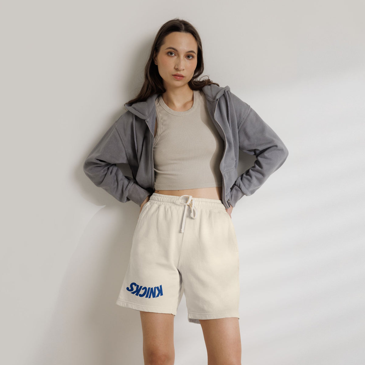 New York Knicks Basketball Unisex Fleece Sweat Shorts | Sports Fan | NBA Apparel | Gameday | Loungewear | Gift for Him | Her | Team Merch