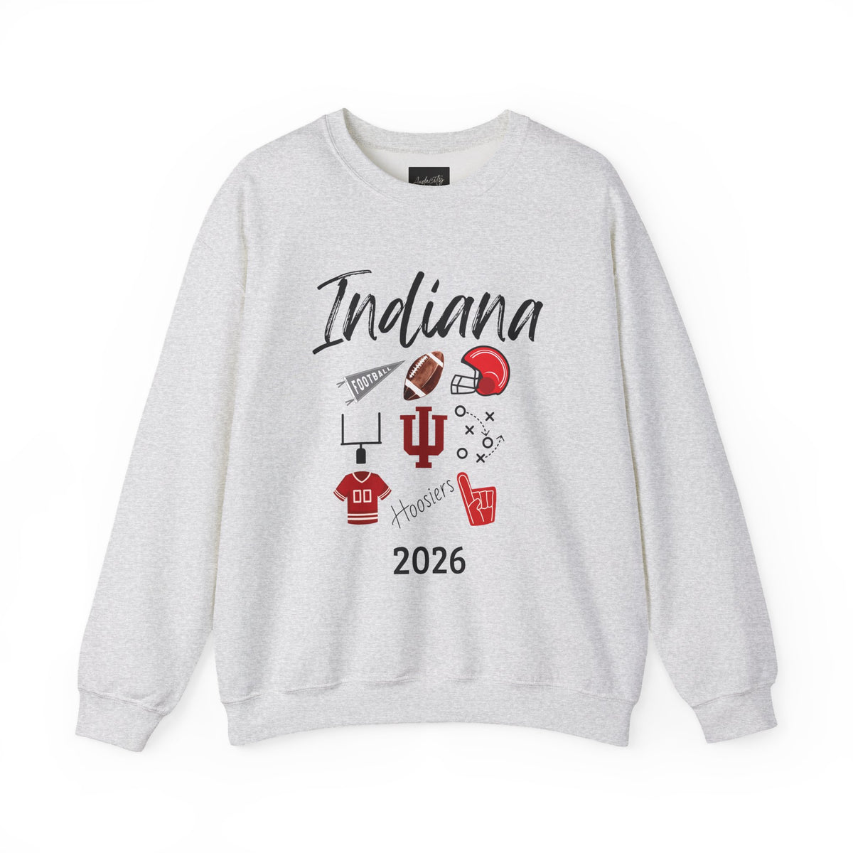 Indiana Football Sweatshirt | Hoosiers | Football Fan | National Championship | College | Tailgate Party  | Gameday Apparel | Bloomington