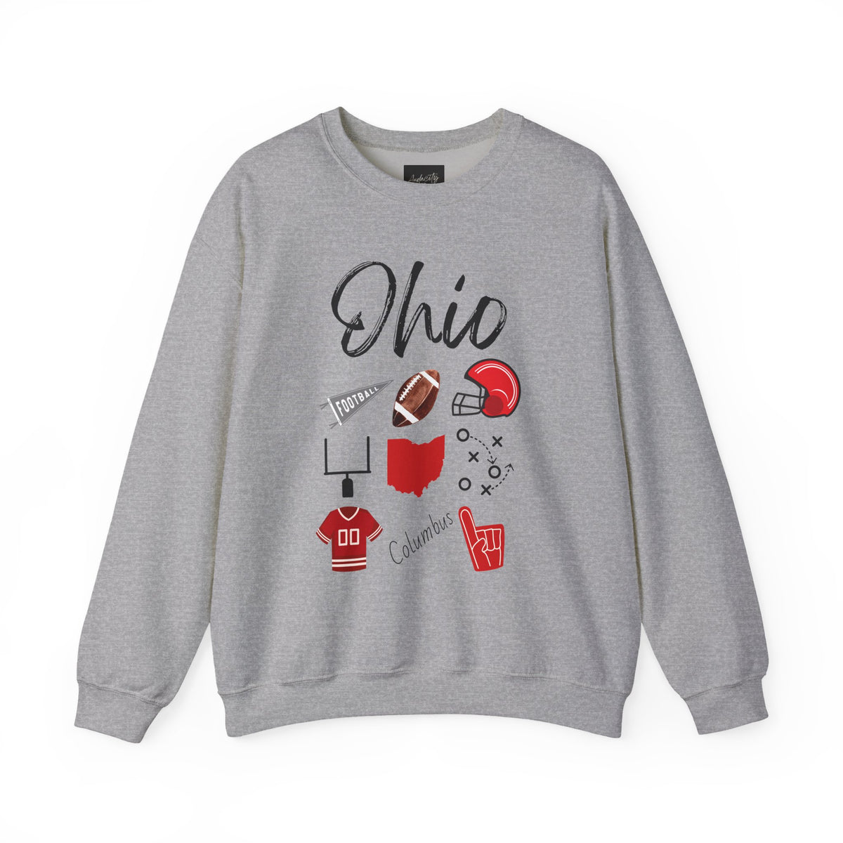 Ohio Football Sweatshirt | Buckeye | Gift | Columbus | College Football | Gameday Apparel | Tailgate Party | Game Day shirt | Ohio Fan
