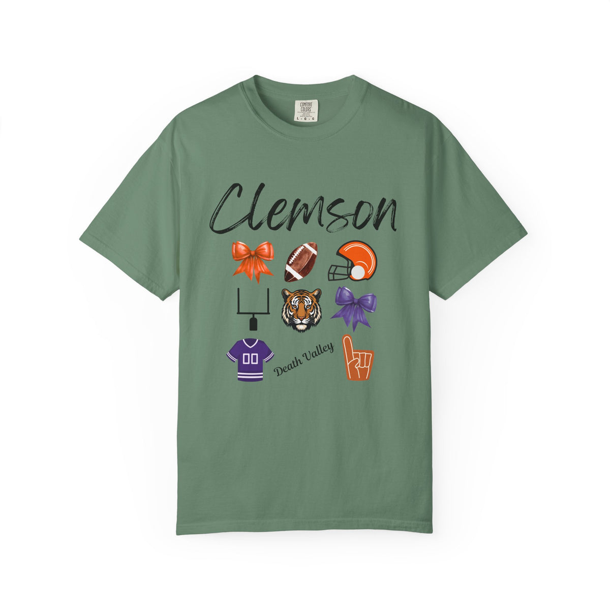 Clemson Inspired Shirt | Gifts For Her | Tigers Football Fan | South Carolina | Purple and Orange | Gameday Tee | Tailgate Party | College