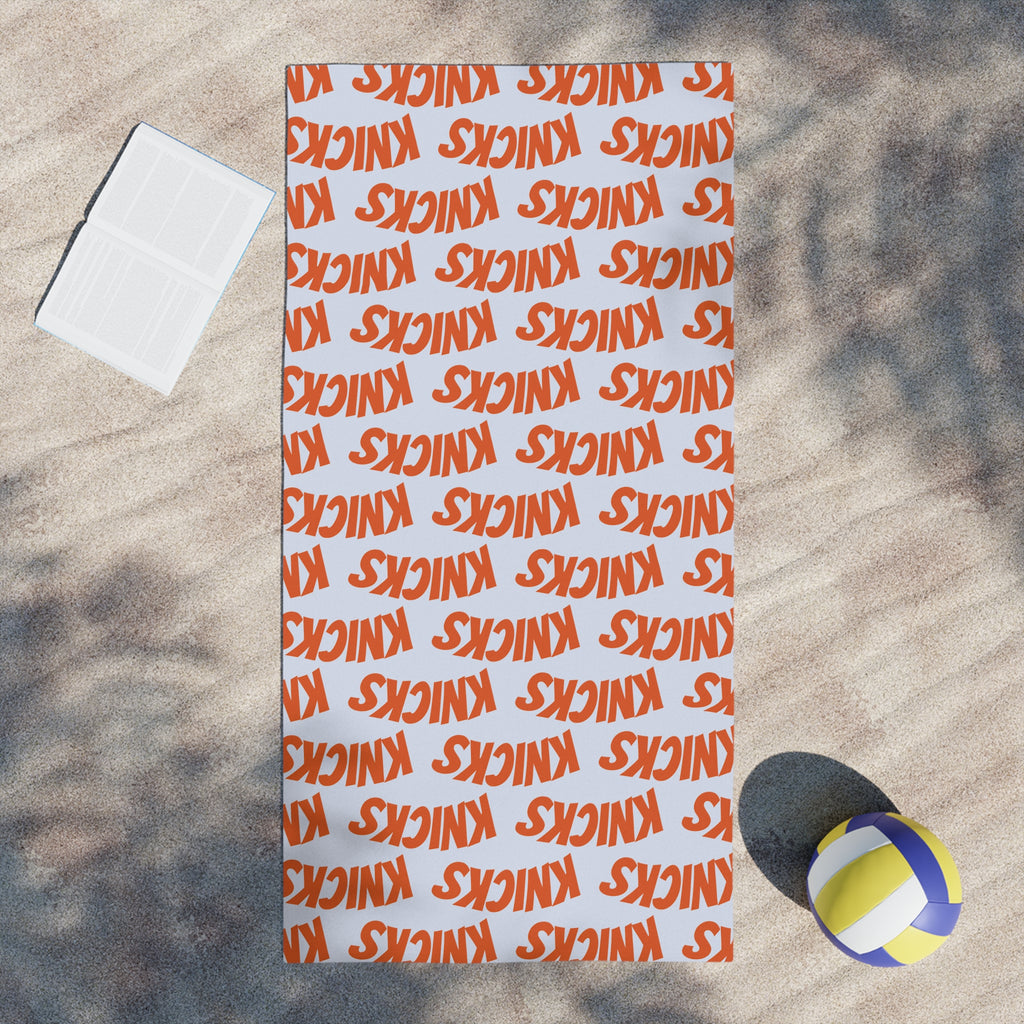 New York Knicks Beach Towel | NYC | Basketball | Yacht | Beach Essentials | NBA Apparel | Boat Tote | Poolside | Custom Gift for her
