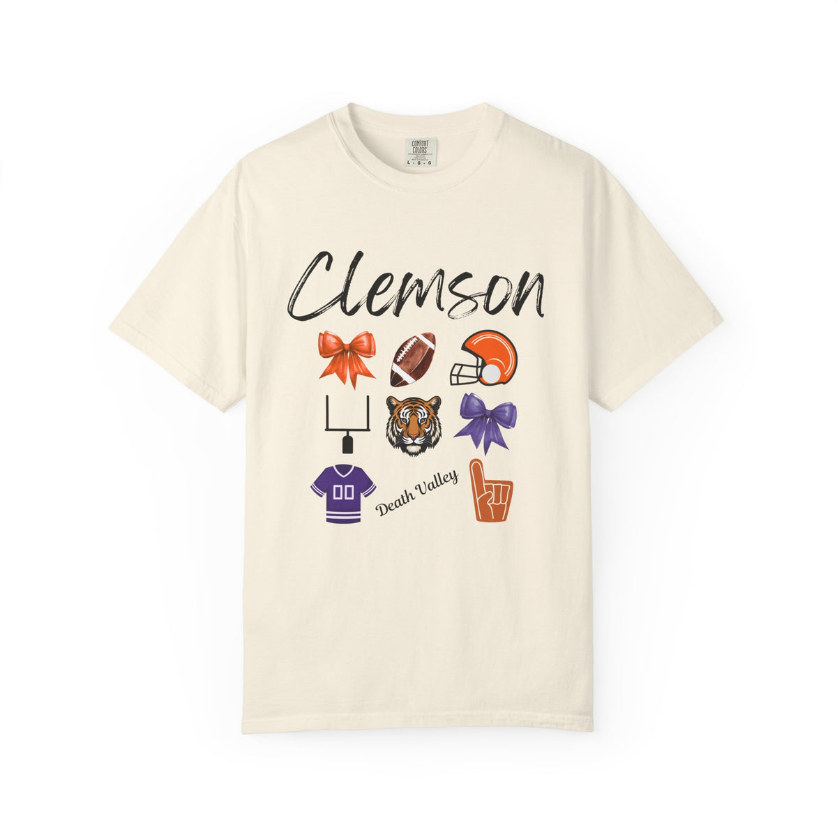 Clemson Inspired Shirt | Gifts For Her | Tigers Football Fan | South Carolina | Purple and Orange | Gameday Tee | Tailgate Party | College