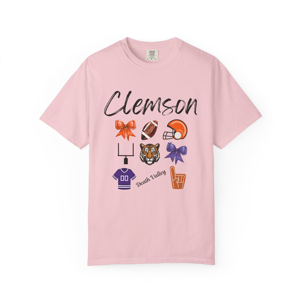 Clemson Inspired Shirt | Gifts For Her | Tigers Football Fan | South Carolina | Purple and Orange | Gameday Tee | Tailgate Party | College