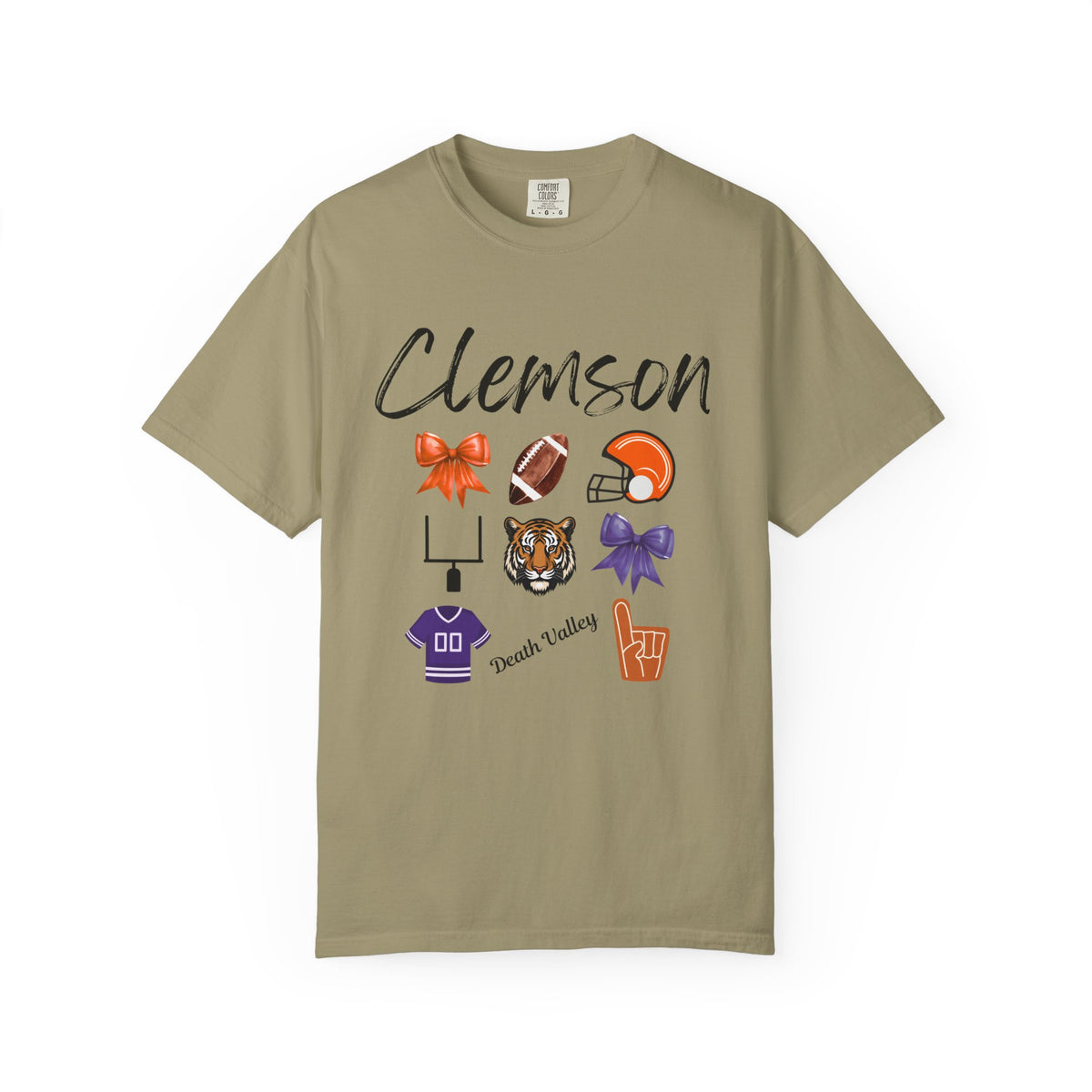 Clemson Inspired Shirt | Gifts For Her | Tigers Football Fan | South Carolina | Purple and Orange | Gameday Tee | Tailgate Party | College