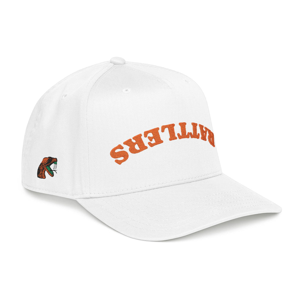 FAMU Rattlers | Homecoming | HBCU | Sorority Gift | Graduation | Alumni | Tailgate Party | Gift for Him | Sports Fan | Snapback | Fitted Cap