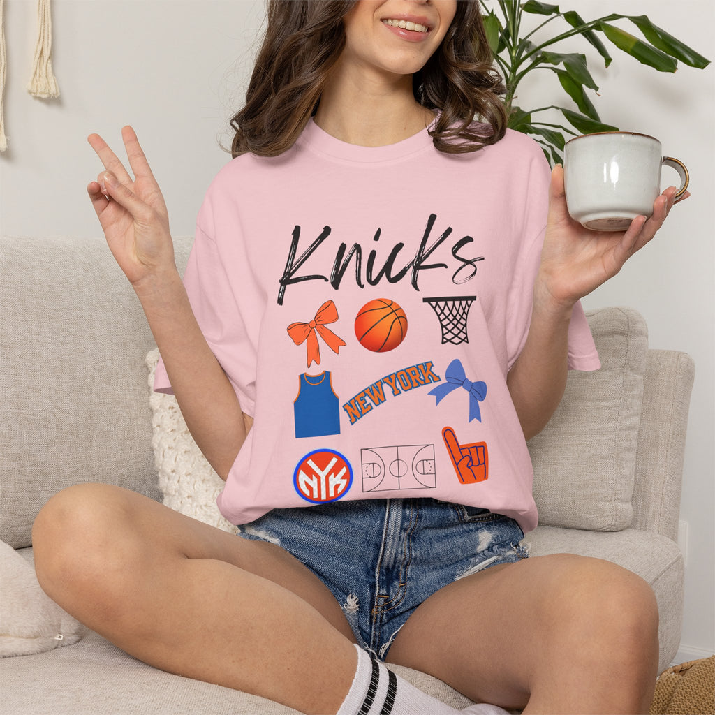 New York Knicks Inspired Shirt | Gift for her | NBA Playoffs | Sports Apparel | Matching Shirts | Jalen Brunson | Basketball | NYC