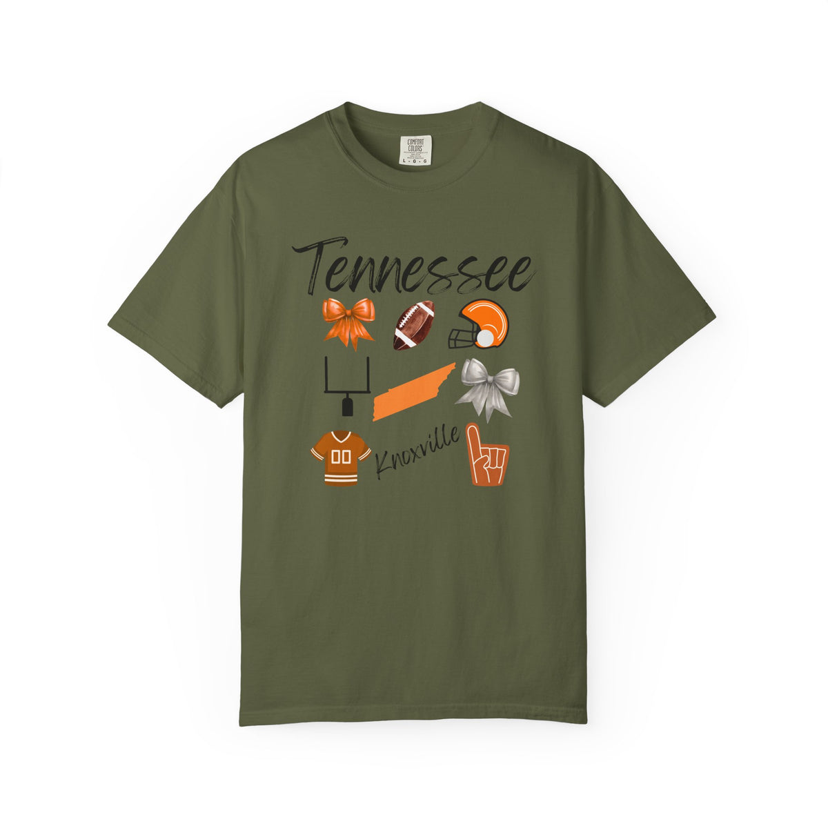 Tennessee Football Shirt | Gifts For Her | Vols Apparel | Knoxville | Rocky Top tee | Tailgate Party | Pat Summit Blue | College Football