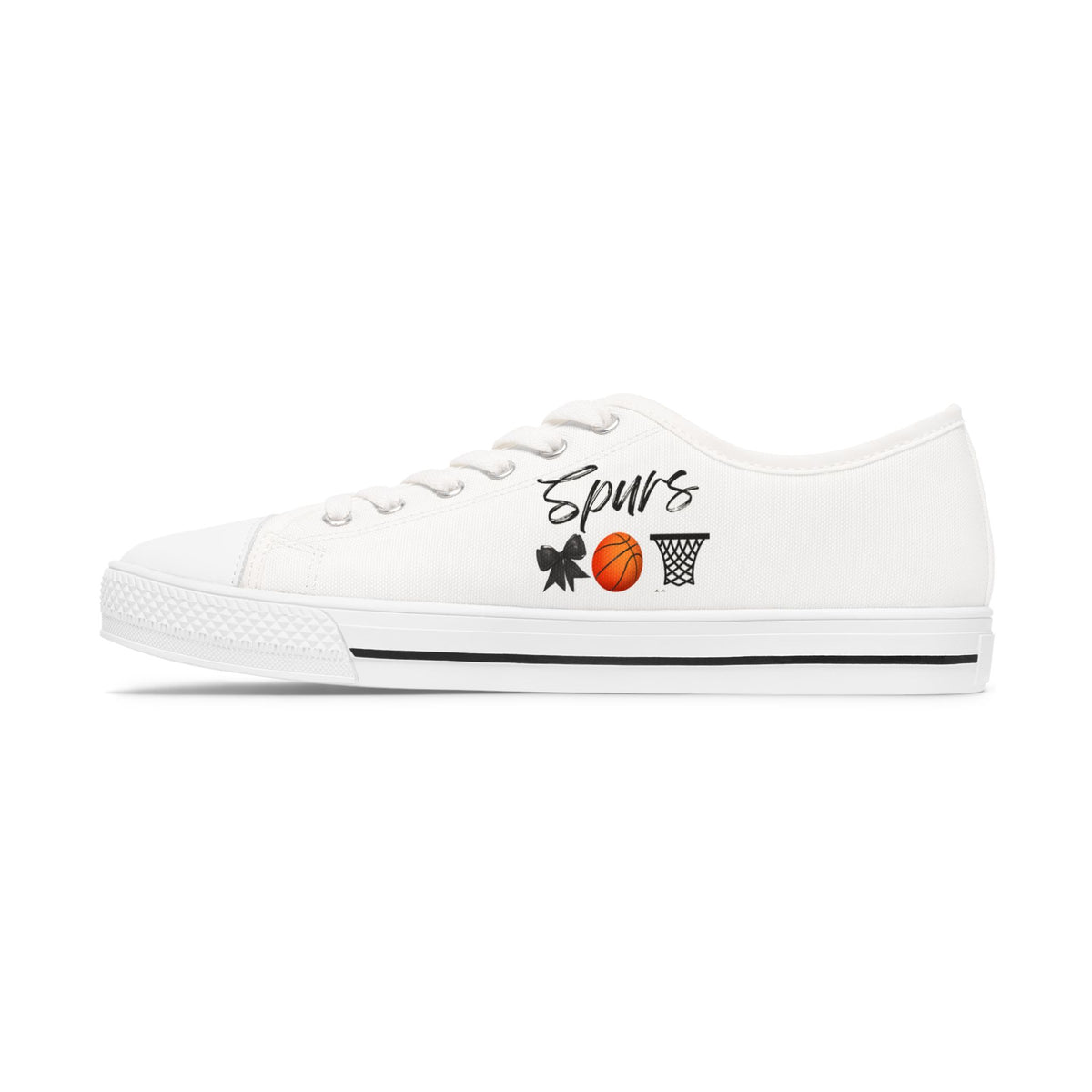 San Antonio Spurs Gameday Shoes | Basketball | NBA Apparel | Matching Shoes | Gift for her | Fan | Canvas Sneakers | Texas | Wemby Merch