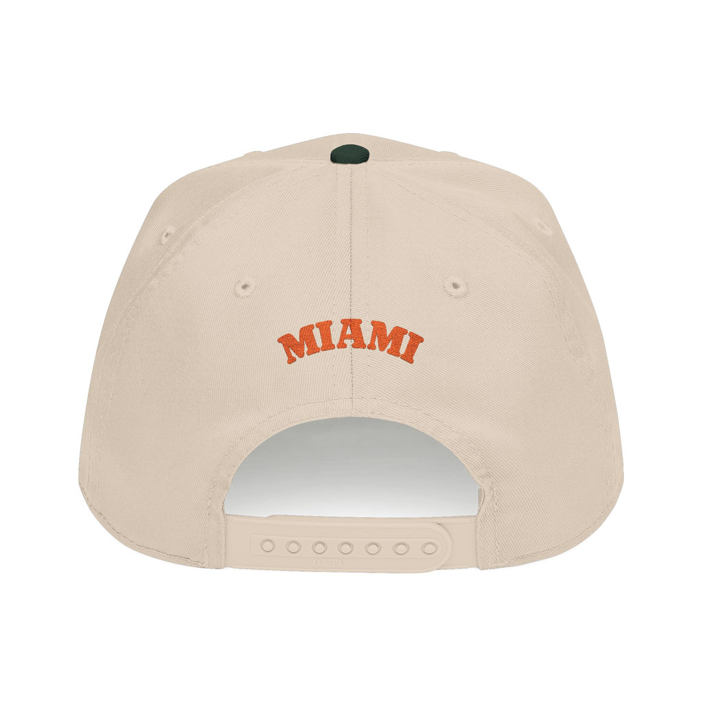 Miami Hurricanes Football Inspired Hat | Gameday Apparel | Graduation | Alumni | Tailgate Party | Gift for Him | Sports Fan | College