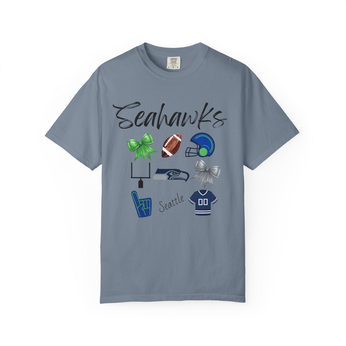 Seahawks Football Shirt | Gift | NFL Football | Gameday Shirt | NFL apparel | Tailgate Party | Matching Shirts | Superbowl | Seattle