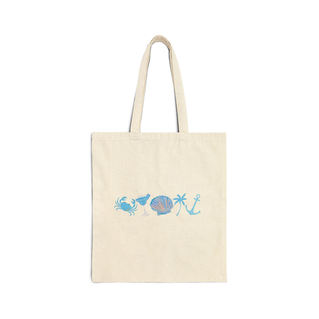Coastal Canvas Tote bag | Beach Bag | Boat Tote | Lake Bag | Summer | Pool Essentials | Travel | Gift For Her | Graduation | Personalized