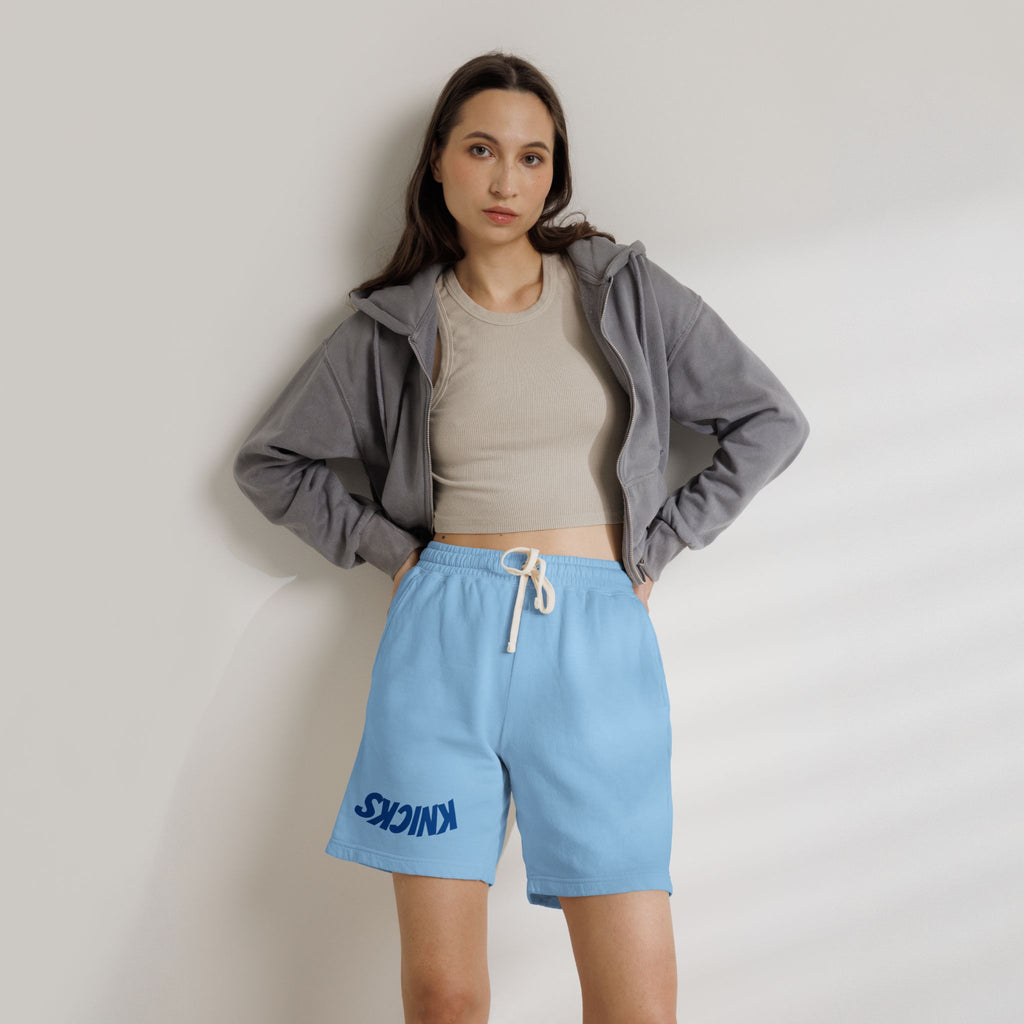 New York Knicks Basketball Unisex Fleece Sweat Shorts | Sports Fan | NBA Apparel | Gameday | Loungewear | Gift for Him | Her | Team Merch