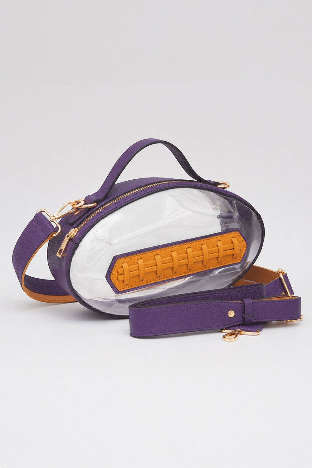 Clear Football  Purse | College Gameday | Stadium | Customize| Tailgate Party