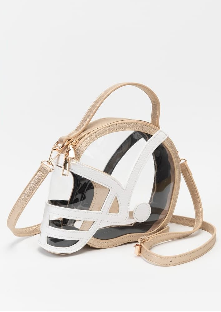 Clear Helmet Purse | College Football  Gameday | Stadium | Customize| Tailgate Party