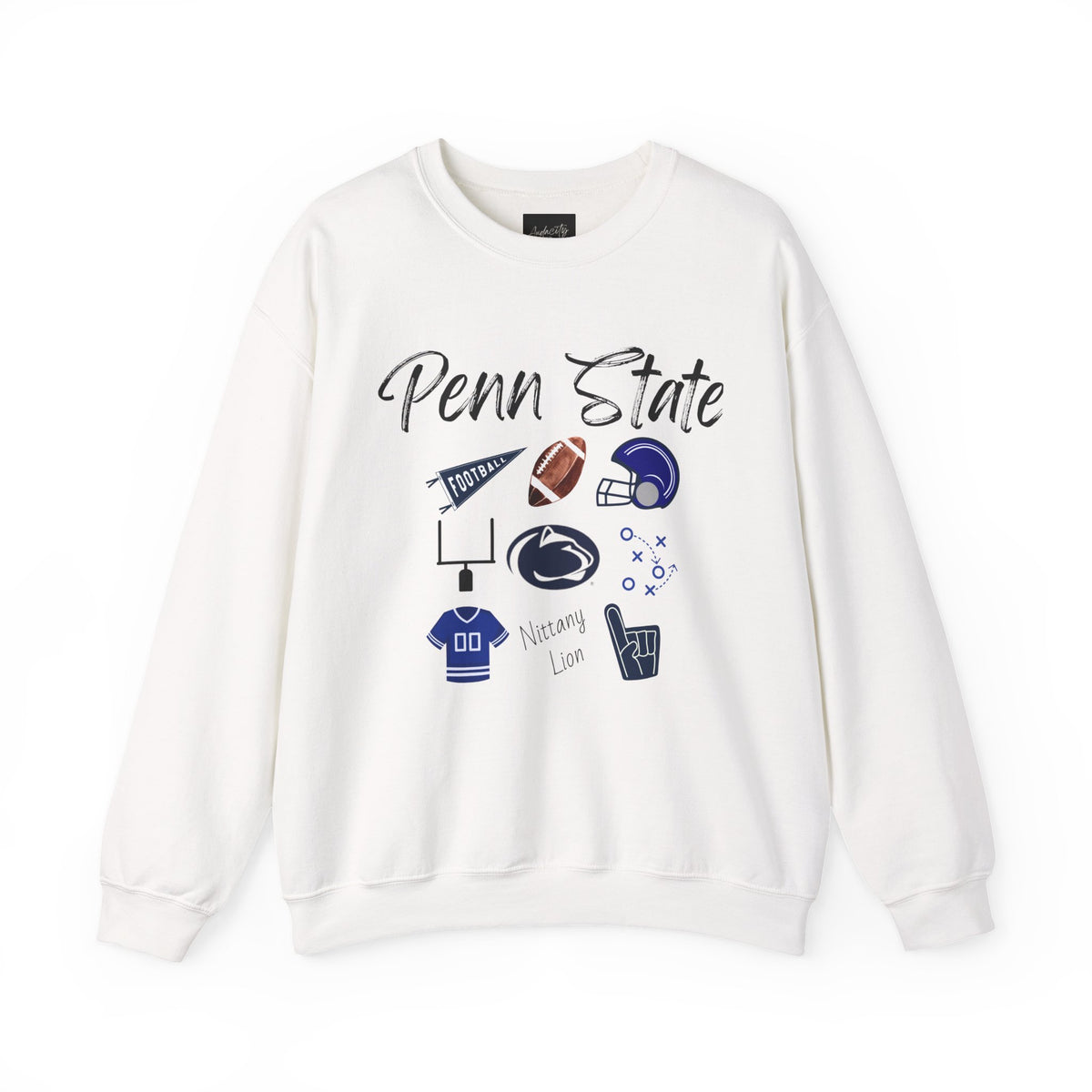 Penn Football Sweatshirt | Gift | Nittany Lion Football Fan | Tailgate Party | College Football | State Football | Gameday Apparel |