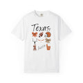 Texas Football Shirt | Gifts For Her | Longhorns Football Fan | Texas Football Gear | Austin | Bow Design | Tailgate Apparel | Game Day