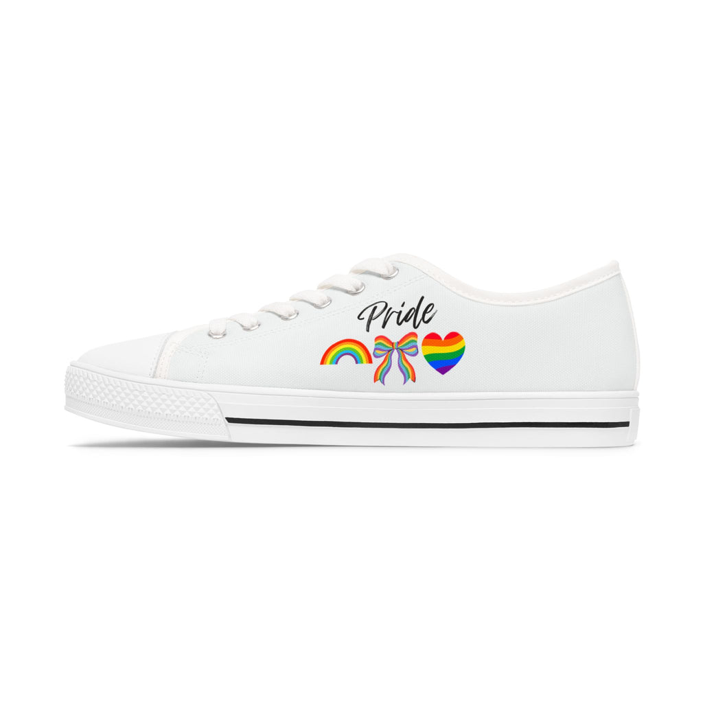 Pride Month Canvas Sneakers | Shoes for Women | Gay Pride Gift | Rainbow Design | Gift for him | LGBTQ |Unisex