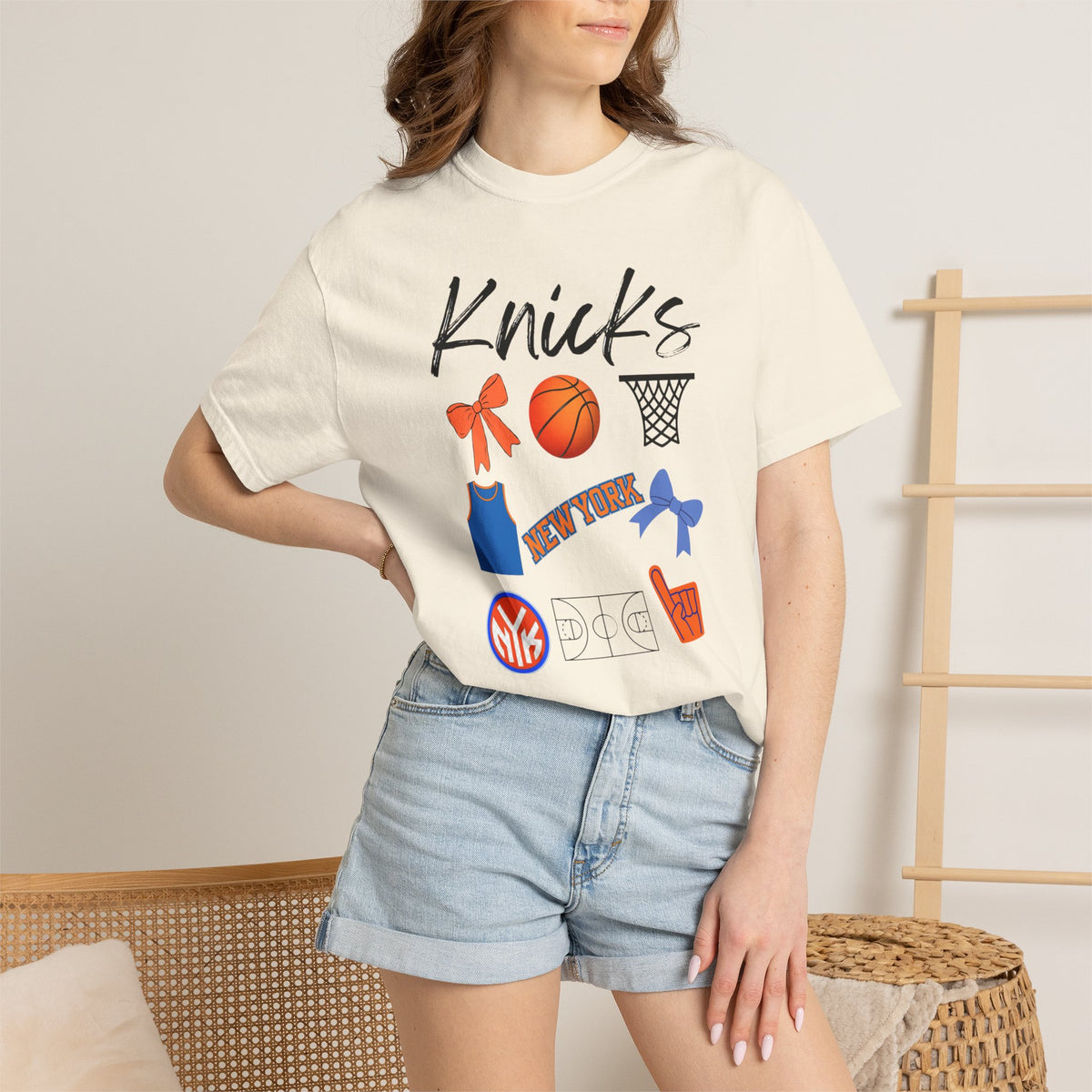 New York Knicks Inspired Shirt | Gift for her | NBA Playoffs | Sports Apparel | Matching Shirts | Jalen Brunson | Basketball | NYC