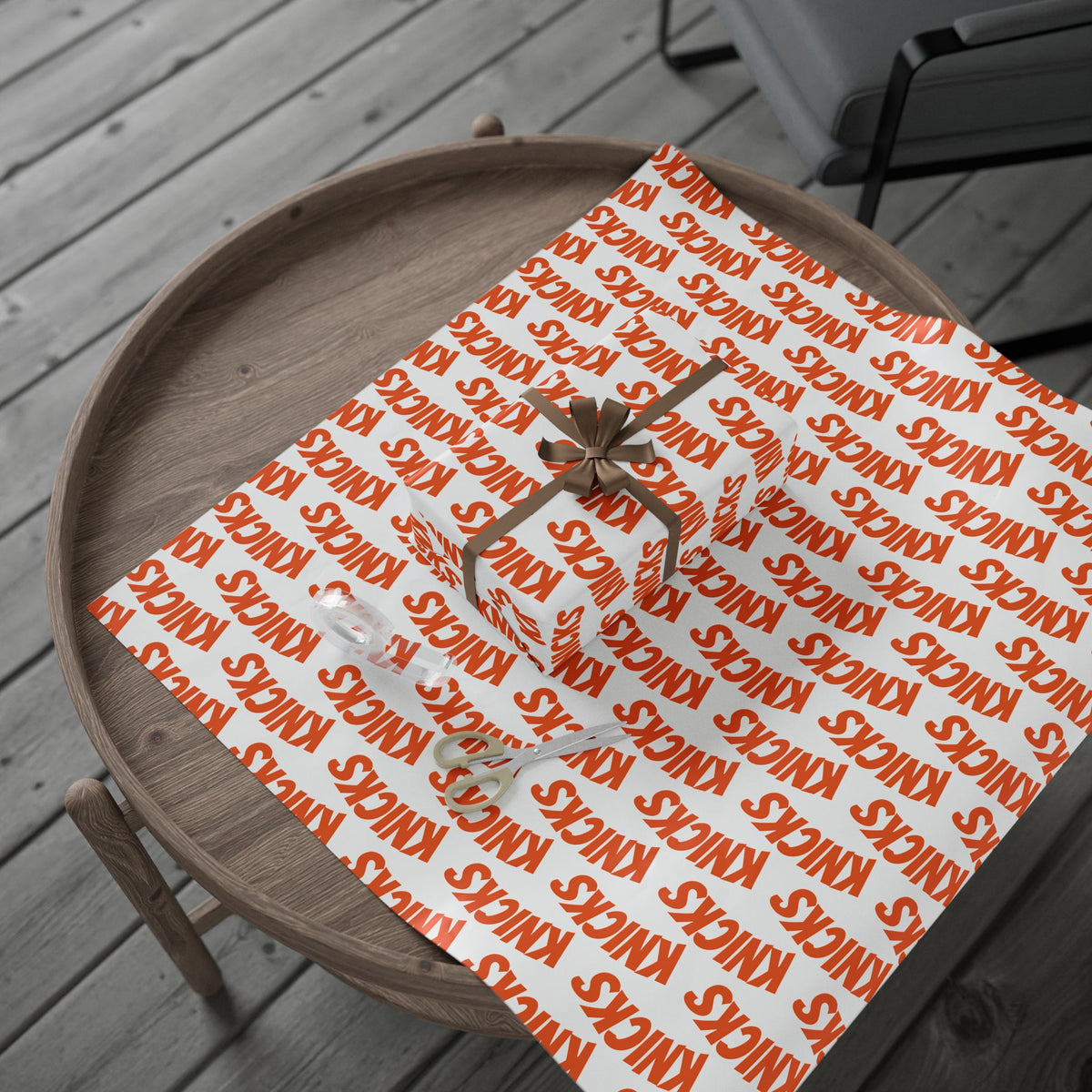 New York Knicks Wrapping Paper| Basketball | Gift for Him | Tailgate Party, Christmas Gift Wrap , Gameday Apparel, NBA Fan | Birthday