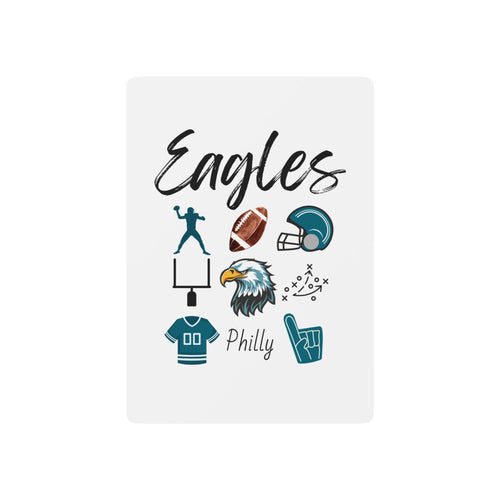 Eagles Football Poker Playing Cards | Tailgate Party | Gameday apparel | Football fan | Gift | Philadelphia | NFL gameday | College Football